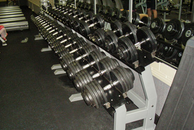 Dumbell rack